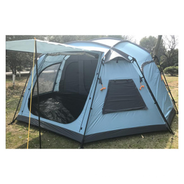 2019 New Design High Quality 5-6 Person Two Layer Waterproof family Folding Professional Camping Tent family